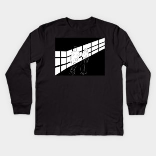 Jimmy McGill and Kim Wexler Kids Long Sleeve T-Shirt